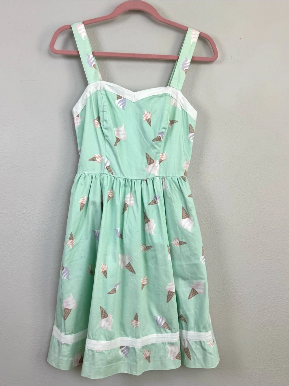 mint green and cream dress White Lace SPAGHETTI STRAPS High Split Mint green Evening Dress, Mint green / US2